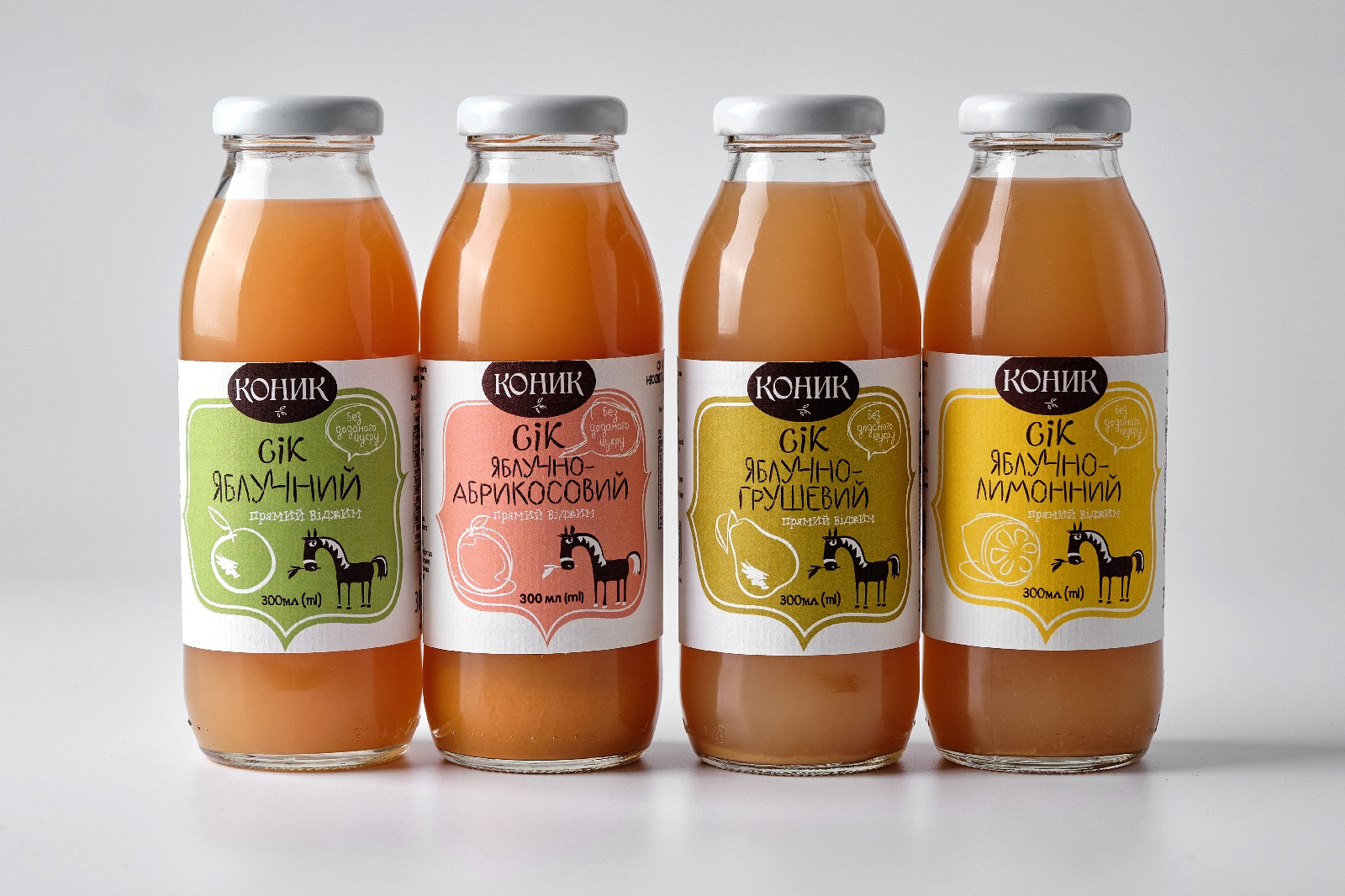 Сік Коник Мікс смаків 0.3л ( 9 шт. )